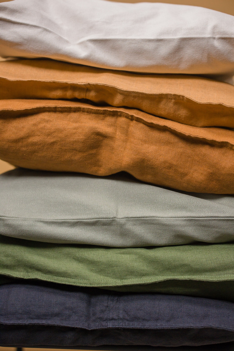 Stonewashed Linen Sheet Set