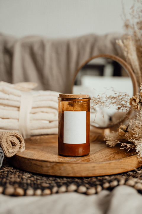 Amber Jar Candle